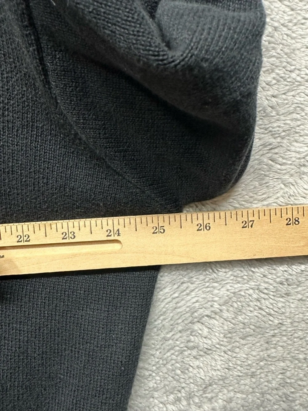 Polo Ralph Lauren Navy Knit Polo Sweater Large Cotton Long Sleeve Classic Logo